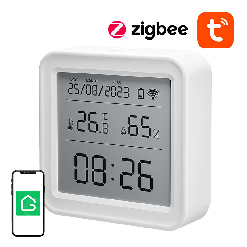 Zigbee Gosund ST17 LCD smart temperature and humidity sensor Tuya - Image 1