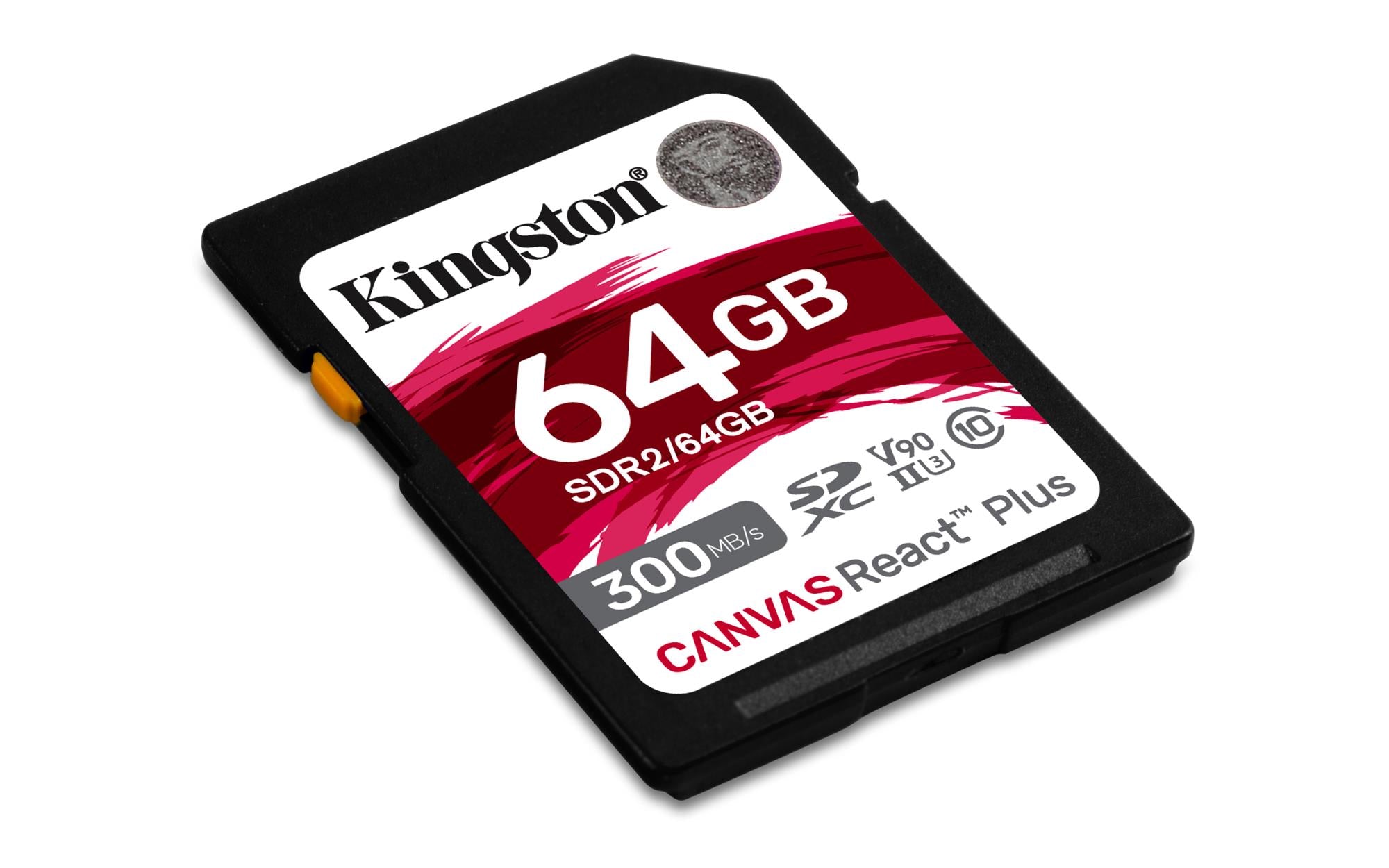 MEMORY SDXC 64GB C10/SDR2/64GB KINGSTON