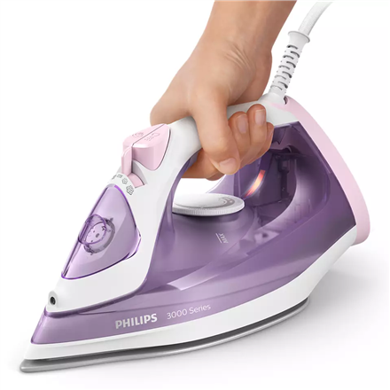 Philips | DST3010/30 3000 Series | Steam Iron | 2000 W | Water tank capacity 300 ml | Continuous steam 30 g/min | Purple