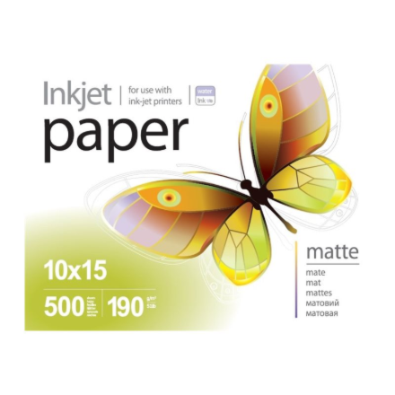 ColorWay PrintPro Photo Paper, 500 sheets | Matte | 190 g/m² | 10x15
