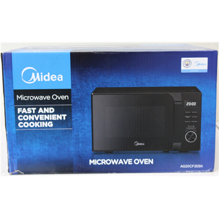 SALE OUT. Midea AG20CF2EBK Microwave oven with Grill, 20 L, Digital control, Black | SALE OUT. Midea Microwave Oven With