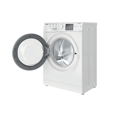 Whirlpool | Washing machine | WRBSB 6249 W EU | Energy efficiency class C | Front loading | Washing capacity 6 kg | 1200