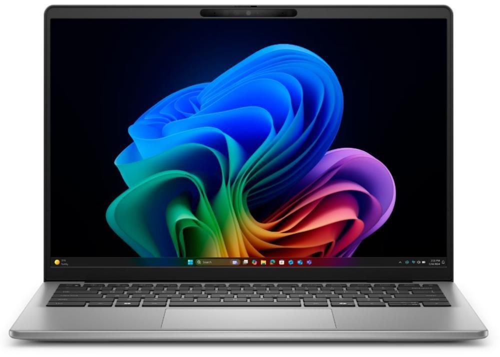 Notebook DELL Latitude 5455 CPU Snapdragon X Plus X1P-42-100 14" 1920x1200 RAM 16GB LPDDR5x 8448 MHz SSD 512GB Qualcomm Adreno Graphics Integrated ENG Card Reader Micro SD Windows 11 Pro Silver 1.53 kg N001L5455EMEA_VP