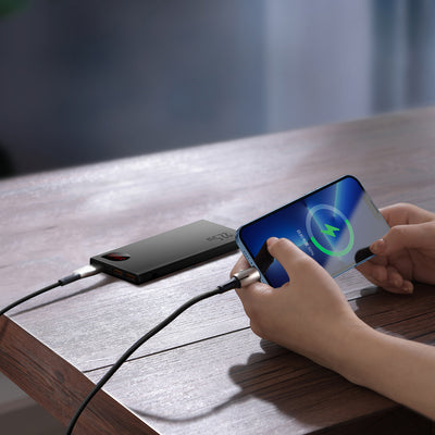 Baseus Adaman Metal Power Bank with Fast Charging 10000mAh 22.5W (Overseas Edition 2021) Black