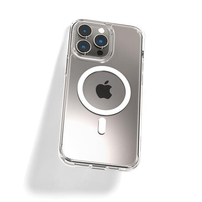 Spigen Ultra Hybrid Mag Case with MagSafe for iPhone 14 Pro Max - Clear/White