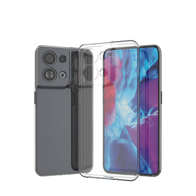 Ultra Clear 0.5mm case for Oppo Reno 8 Pro thin cover transparent — Hurtel