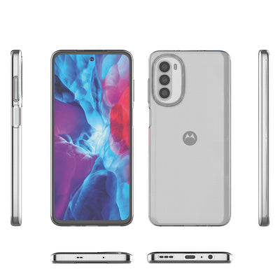 Ultra Clear 0.5mm case for Motorola Moto G82 5G / Moto G52 thin cover transparent — Hurtel