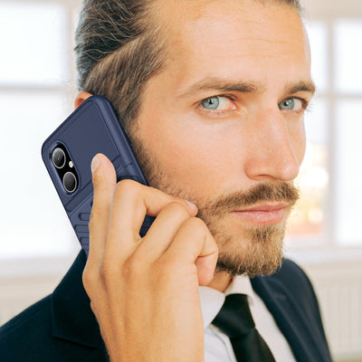 Thunder Case Xiaomi Poco M4 5G silicone armor case blue — Hurtel