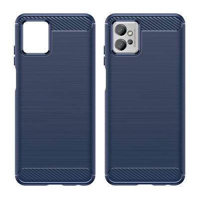Carbon Case for Realme Narzo 50 5G flexible silicone carbon cover black — Hurtel