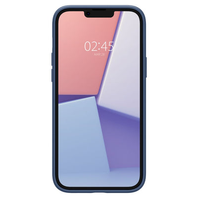 Spigen Silicone Fit Mag Case with MagSafe for iPhone 14 Plus - Blue