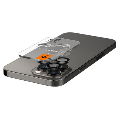 Spigen Glas.tR EZ Fit Optik Camera Protector for iPhone 14 Pro / Pro Max / 15 Pro / Pro Max / 16 Pro / Pro Max 17 Pro / 17 Pr
