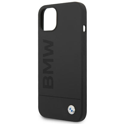 Case BMW BMHMP14MSLBLBK iPhone 14 Plus 6.7 "black / black hardcase Silicone Signature Logo Magsafe