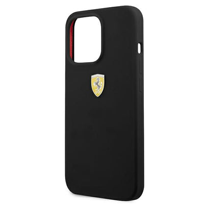 Ferrari FESSIHCP13XBK iPhone 13 Pro Max 6.7" black/black hardcase Silicone
