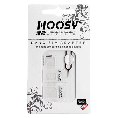 Noosa SIM Card Adapter Set + Key - White — Hurtel