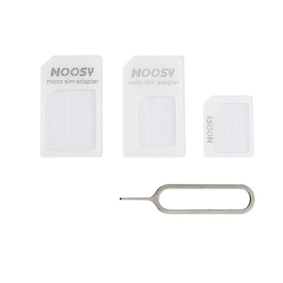 Noosa SIM Card Adapter Set + Key - White — Hurtel
