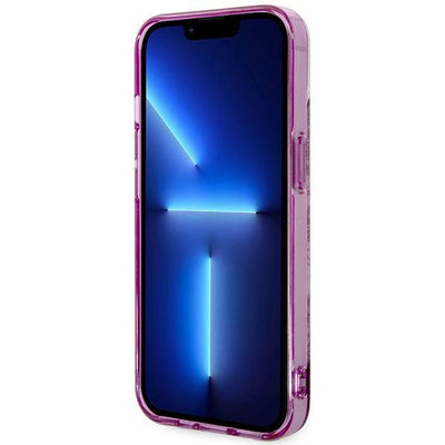 Guess GUHCP14MHGPLHF iPhone 14 Plus 6.7" fuchsia/fuschia hardcase Porcelain Collection