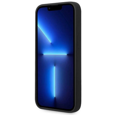 Guess GUHCP14MSLTGK iPhone 14 Plus 6.7" black/black hardcase Silicone Triangle