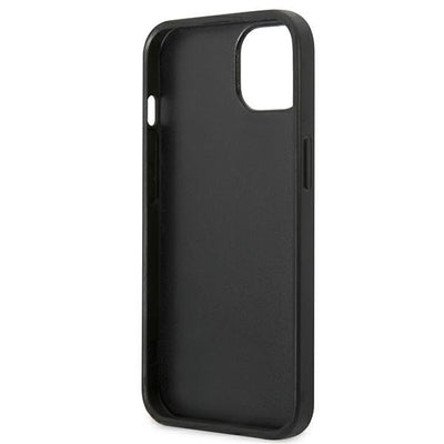 Karl Lagerfeld KLHCP13SSFMP2DG iPhone 13 mini 5,4 "hardcase silver / silver Saffiano Plaque