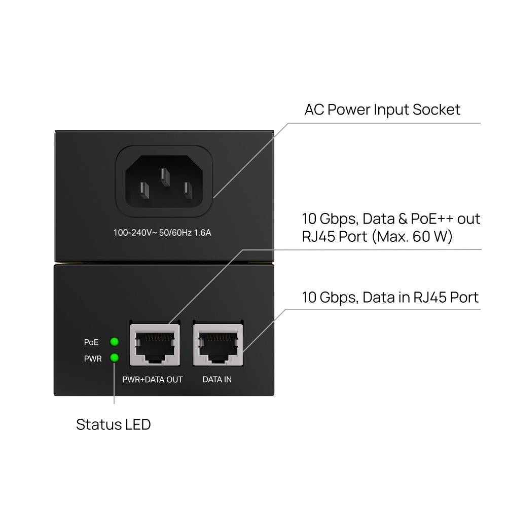 NET POE++ INJECTOR/POE370S TP-LINK
