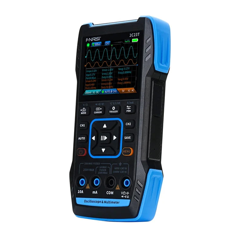 Portable 3-in-1 oscilloscope FNIRSI 2C23T multimeter signal generator - Image 4