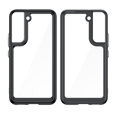 Outer Space Case for Samsung Galaxy S23+ cover with a flexible frame black — Hurtel