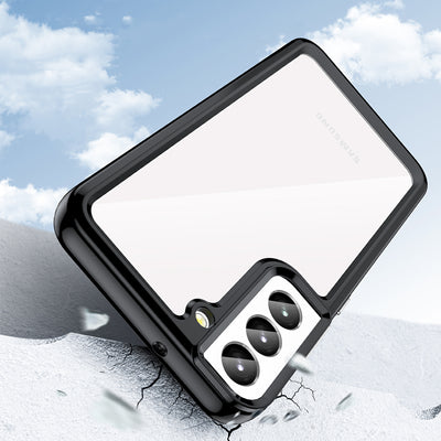 Outer Space Case for Samsung Galaxy S23+ cover with a flexible frame black — Hurtel