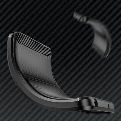 Carbon Case cover for Nokia G400 flexible silicone carbon cover black — Hurtel