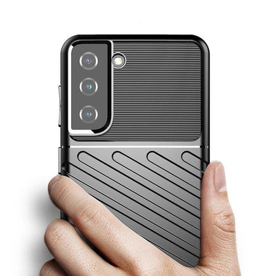 Thunder Case case for Samsung Galaxy A14 5G silicone armor case black — Hurtel