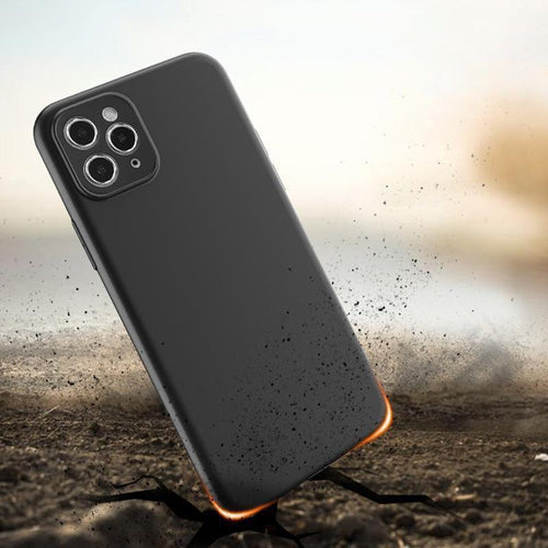Soft Case case for Xiaomi Poco C40 thin silicone cover black — Hurtel