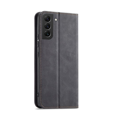 Magnet Fancy Case for Samsung Galaxy S23+ flip cover wallet stand black — Hurtel