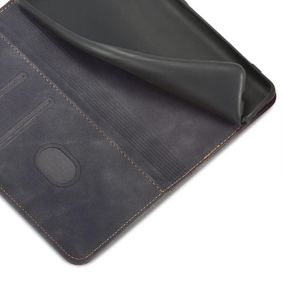 Magnet Fancy Case for Samsung Galaxy S23+ flip cover wallet stand black — Hurtel