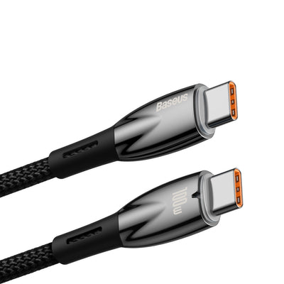 Baseus CADH000701 USB-C - USB-C PD cable 100W 5A 480Mb/s 1m - black