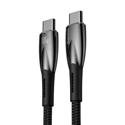 Baseus CADH000701 USB-C - USB-C PD cable 100W 5A 480Mb/s 1m - black