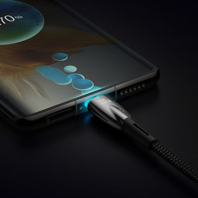 Baseus CADH000701 USB-C - USB-C PD cable 100W 5A 480Mb/s 1m - black