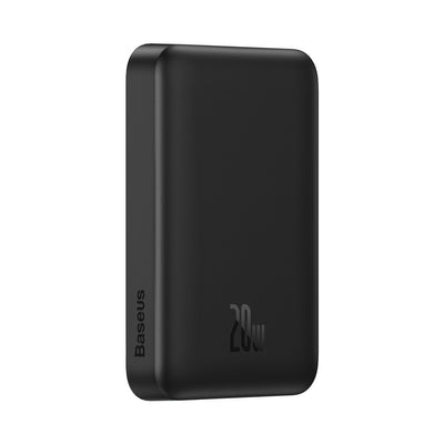 Baseus Magnetic Mini Power Bank with MagSafe 15W / PD QC 20W 10000mAh Black (Overseas Edition) + Xiaobai Series Cable USB-C -
