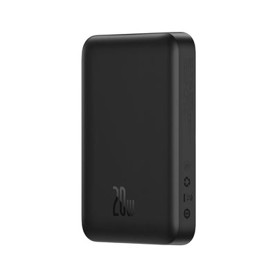 Baseus Magnetic Mini Power Bank with MagSafe 15W / PD QC 20W 10000mAh Black (Overseas Edition) + Xiaobai Series Cable USB-C -
