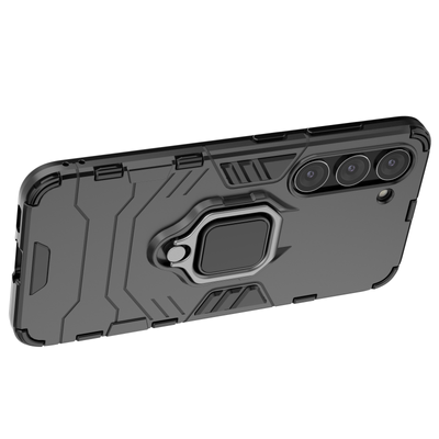 Ring Armor case for Samsung Galaxy S23 armored cover magnetic holder ring black — Hurtel