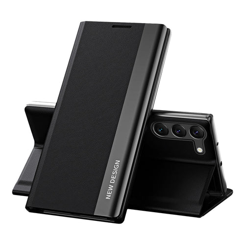 Sleep Case Pro case for Samsung Galaxy S23+ with flip stand black — Hurtel