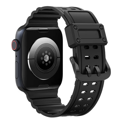 Strap Triple Protection for Apple Watch 38 / 40 / 41 mm bracelet strap - black — Hurtel