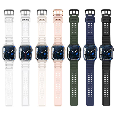 Strap Triple Protection for Apple Watch 38 / 40 / 41 mm band bracelet - navy blue — Hurtel
