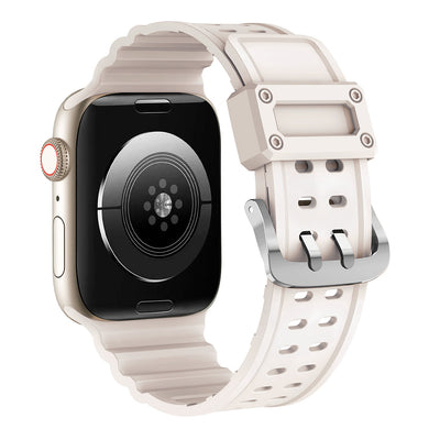 Strap Triple Protection for Apple Watch 38 / 40 / 41 mm band bracelet - beige — Hurtel