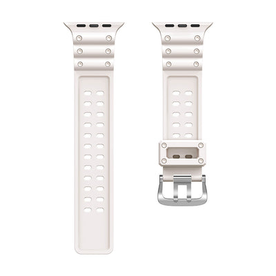 Strap Triple Protection for Apple Watch 38 / 40 / 41 mm band bracelet - beige — Hurtel
