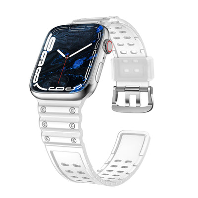 Strap Triple Protection for Apple Watch 38 / 40 / 41 mm band bracelet - transparent — Hurtel