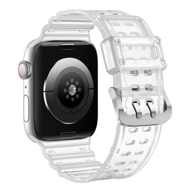 Strap Triple Protection for Apple Watch 38 / 40 / 41 mm band bracelet - transparent — Hurtel