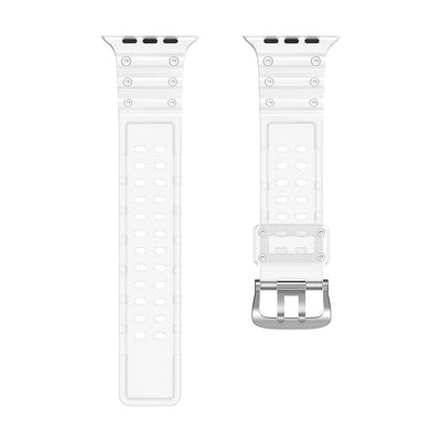 Strap Triple Protection for Apple Watch 38 / 40 / 41 mm band bracelet - transparent — Hurtel