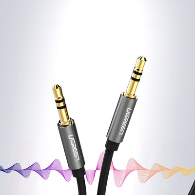 Ugreen AV119 10733 audio cable mini jack 3.5mm / mini jack 3.5mm 1m - black