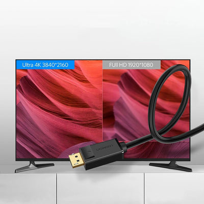 Ugreen DP102 10212 DisplayPort 1.2 4K / DisplayPort 1.2 4K Cable 3m - Black
