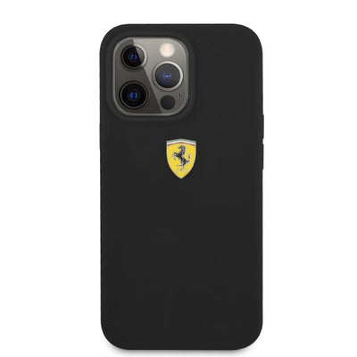 Ferrari FESSIHMP13XBK iPhone 13 Pro Max 6.7" black/black hardcase Silicone MagSafe