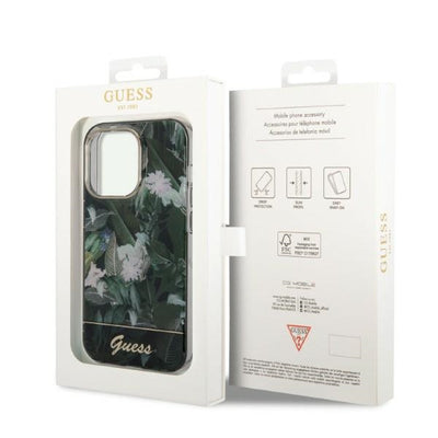 Guess GUHCP14LHGJGHA iPhone 14 Pro 6.1" green/green hardcase Jungle Collection