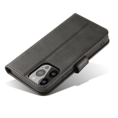Magnet Case case for Realme 10 Pro cover with flip wallet stand black — Hurtel